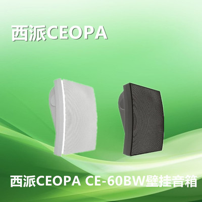 Xipai CEOPA wall-mounted speaker CE-60B/W background music Fire speaker Xipai CEOPA wall-mounted speaker CE-60B/W background music Fire speaker