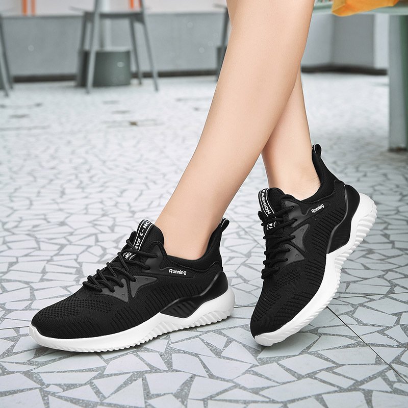 Summer fashionable trend breathable women's sneakers for gym