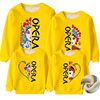 wholesale pure cotton Parenting Beijing opera Traditional opera With children Sweater T-shirts Plush thickening comfortable keep warm men and women jacket