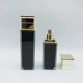 厂家直销亚克力直角方瓶爽肤水乳液精华面霜瓶化妆品包材可定制