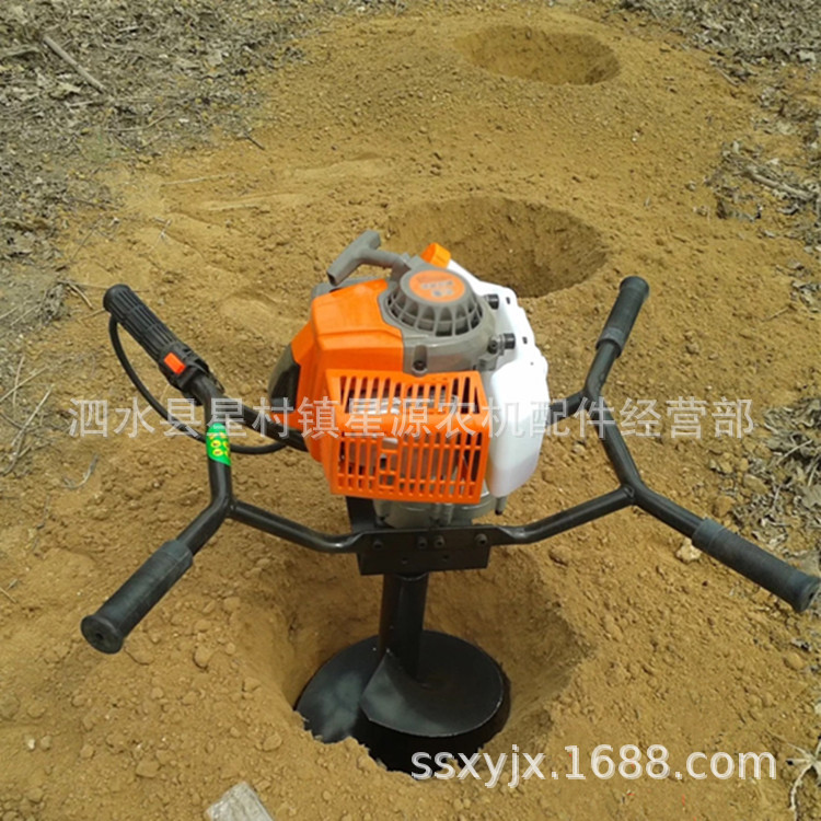 汽油手提式挖坑机