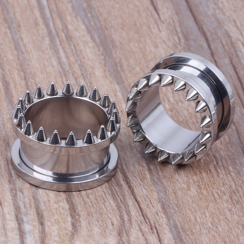 Labret piercing jewelry detail image