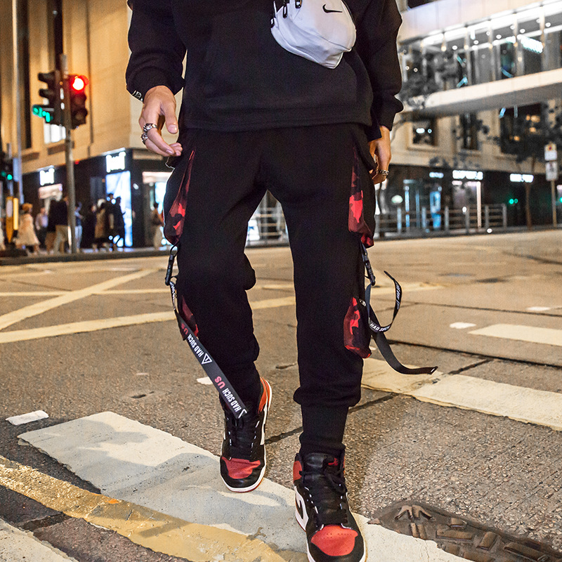 Summer trend thin trousers hip-hop style