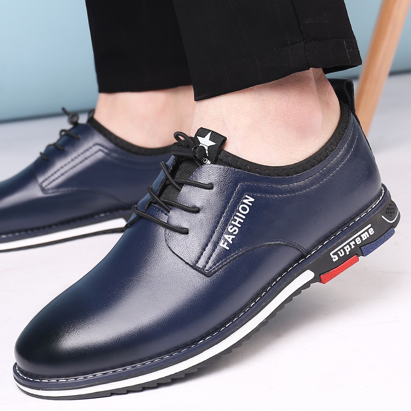 隐形内增高6厘米鞋男2019春季新款男鞋系带百搭休闲鞋男潮鞋鞋子