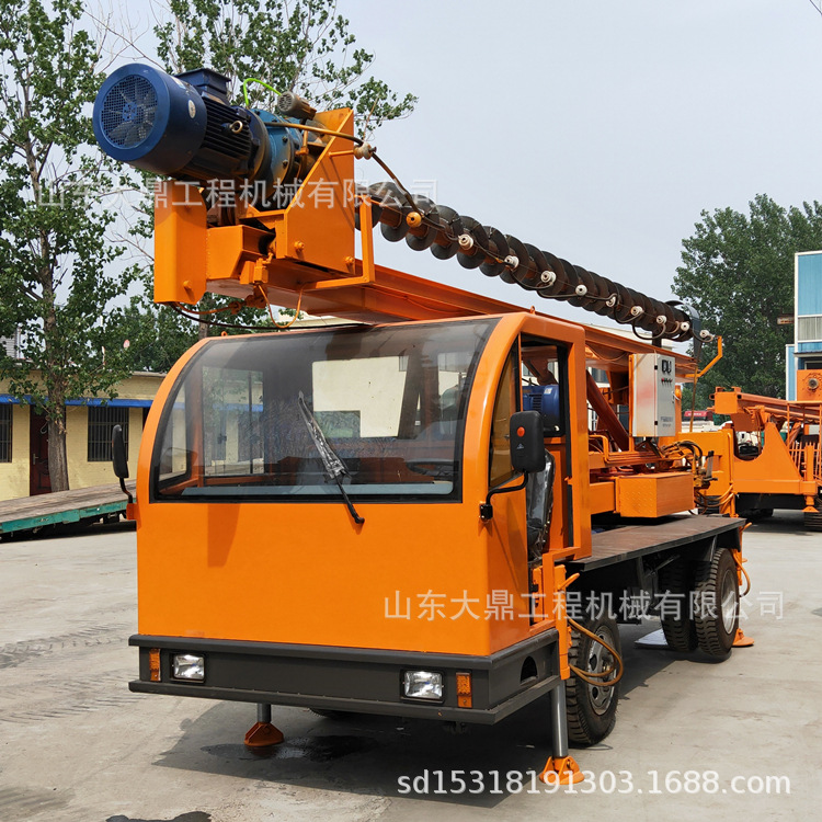 地基打桩机价格 打桩机厂家直销 建筑工地用打桩机找大鼎机械