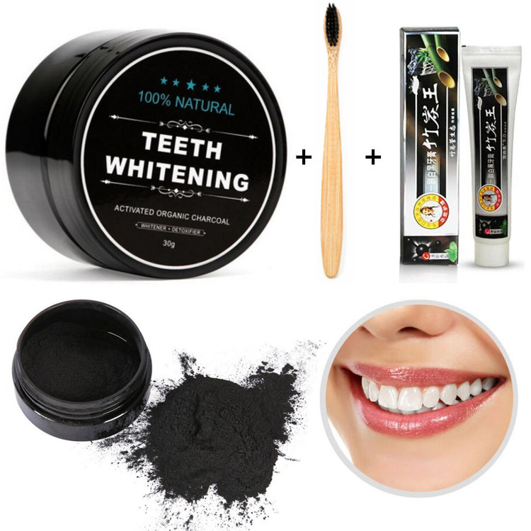 Teeth whitening powder, food grade cocon...