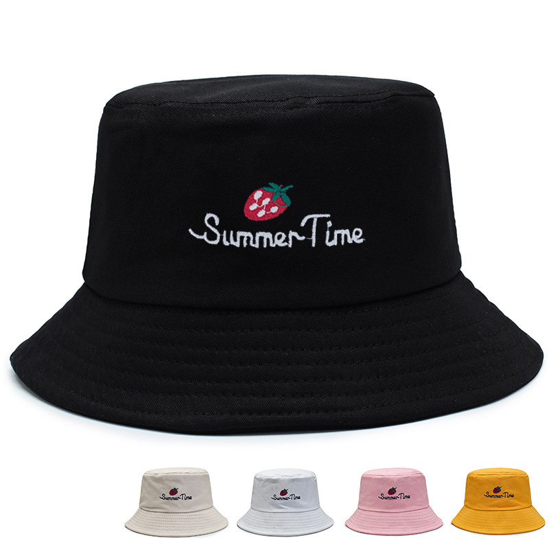 chic fisherman hat Korean wild ulzzang J...