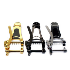 Jazz guitar bridge pull-through tremolo system with large lever tremolo, suitable for Gibson ES-335