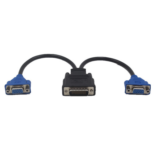DMS59 pin to dual VGA adapter card DVI split dual screen display dual VGA header computer adapter