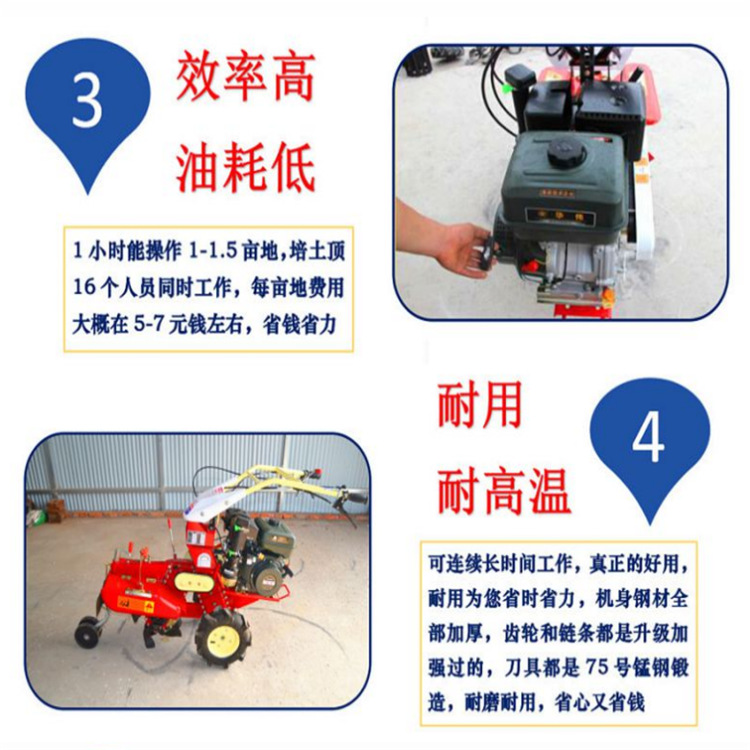 拖拉机旋耕机 菏泽 蔬菜种植开沟机