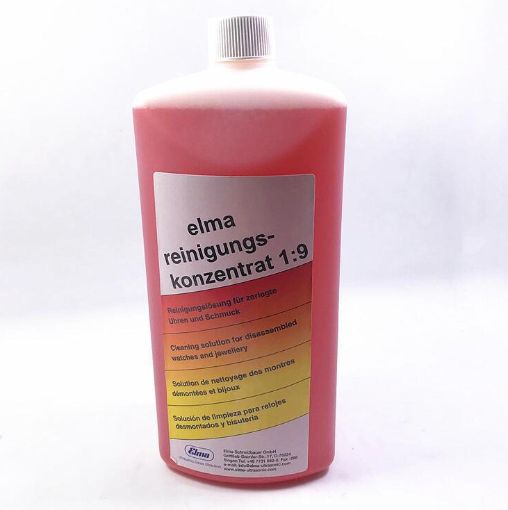 修表工具 德国elma 洗表液 洗表水 洗表油1:9 1000ml