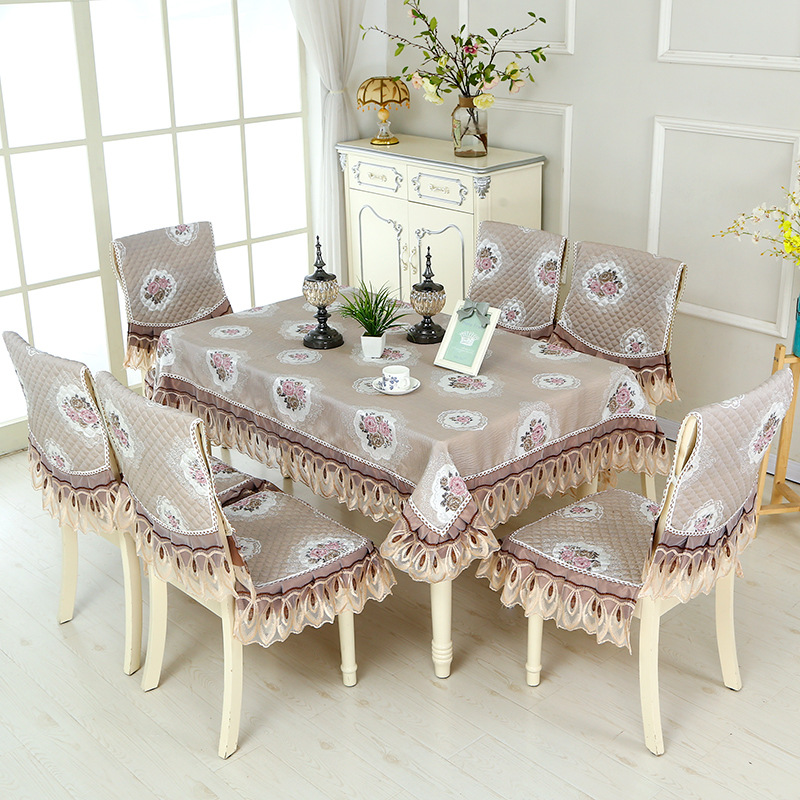 凤尾花开咖椅垫 (2)