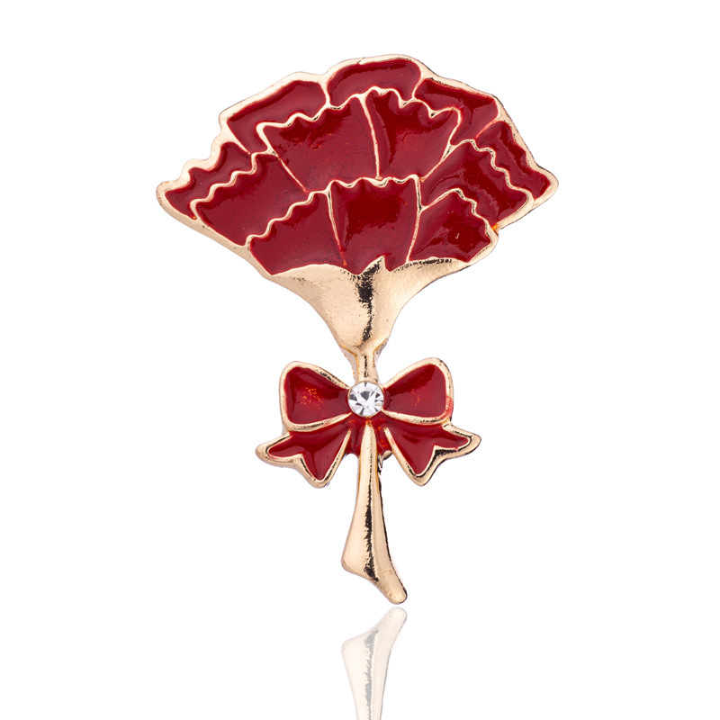 11g Weight Brooches Classification Daily Occasion Alloy Material Mother'S Day Festival Flower Pattern Women's Gender Plating Design Elegant Style Elegant Flower Alloy Plating Women's Brooches 5