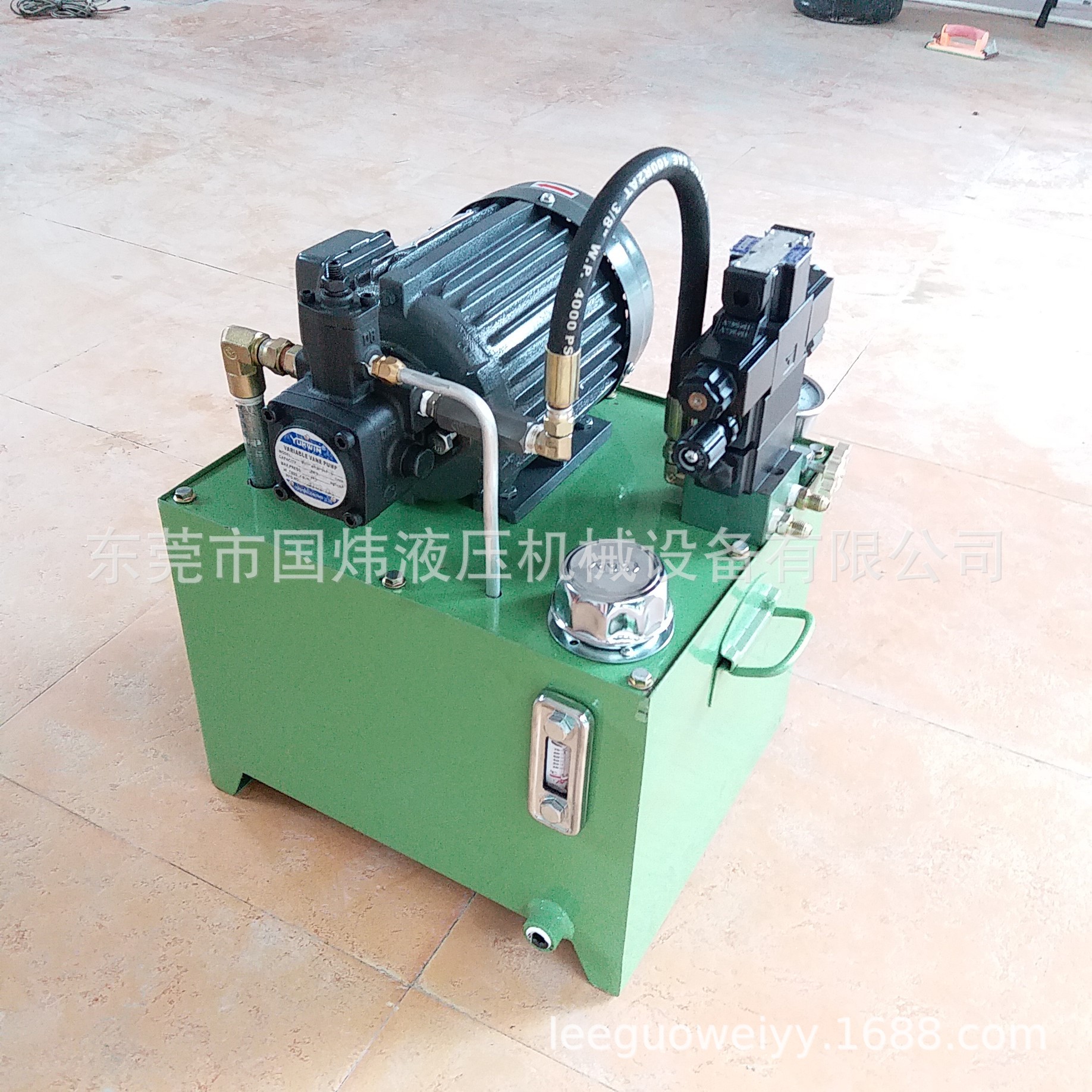 台灣油潤YUKWIN液壓動力站 2HP液壓系統 銑床車床動力單元液壓站