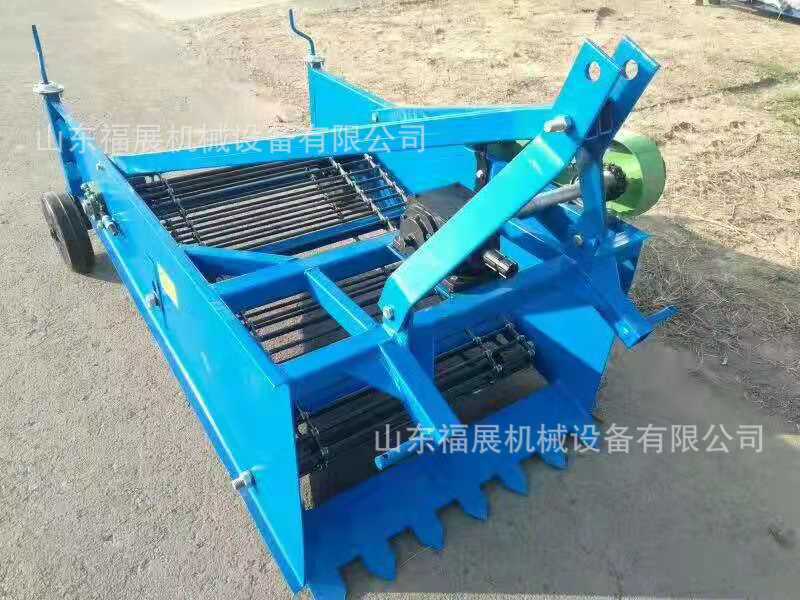 四轮拖拉机带动红薯番薯收获机刨土豆地瓜机器多功能手扶收获机