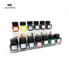 Jinhao fountain pen bottled ink, exquisite 30ml color fountain pen ink, multiple colors, non-blocking color ink