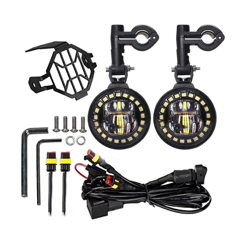 led cross-country lens Harley Lights refit 40w aluminium alloy External Halley The headlamps