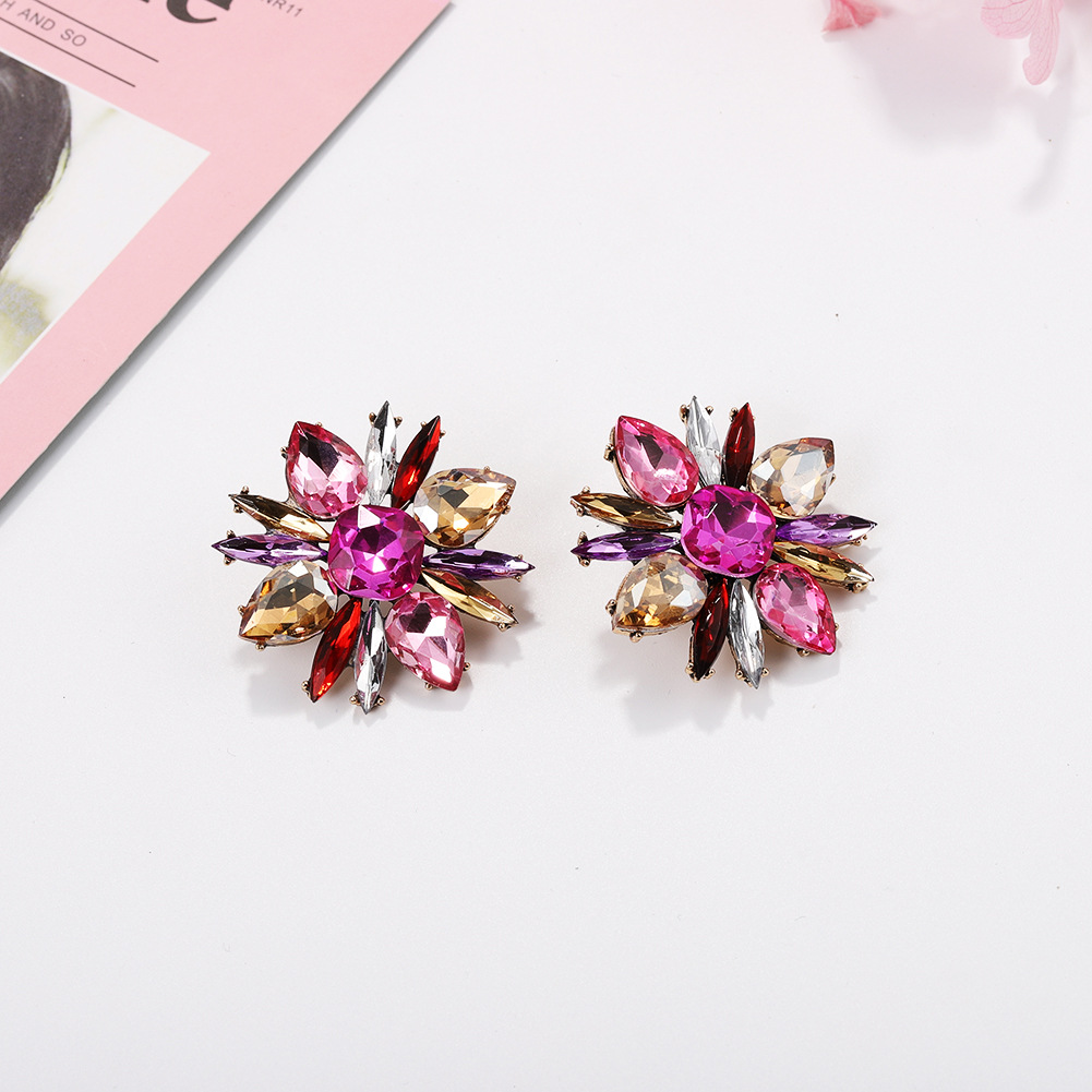 Alloy Fashion Flowers earring  white  Fashion Jewelry NHJQ11263whitepicture10