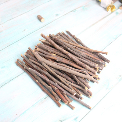 龙猫磨牙苹果枝龙猫仓鼠磨牙苹果枝磨牙用品龙猫松鼠兔子磨牙用品