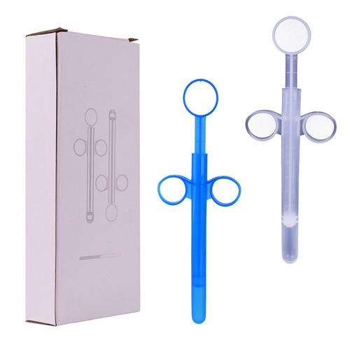 Step into the lubricant syringe oil lubrication thruster adult sex products manufacturer wholesale support drop shipping
