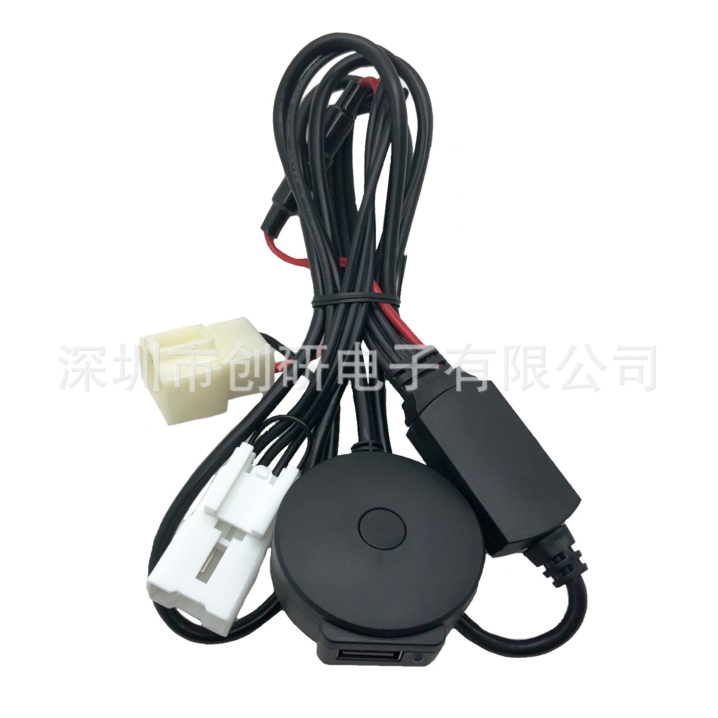 Suministros de coche Ford coche adaptador de música Bluetooth coche Cable de música AUX carga reproducir música