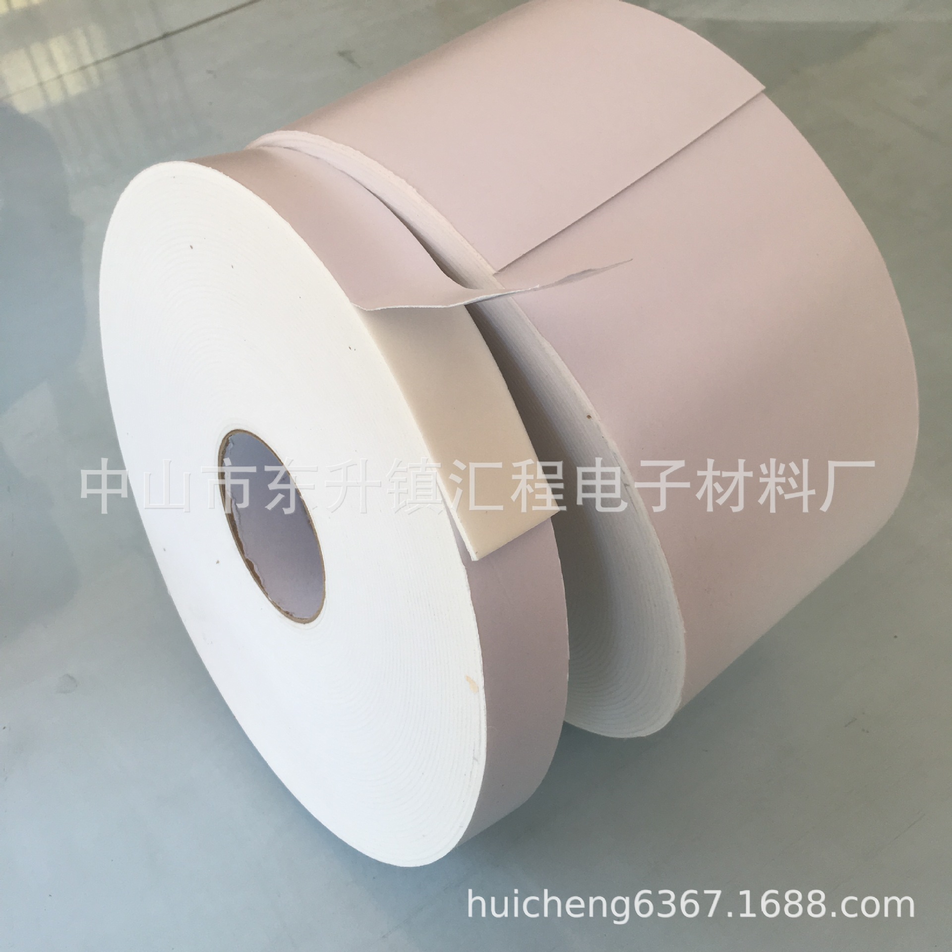 定制白色减震密封双面泡棉胶带 PE泡棉双面胶汽车双面胶带