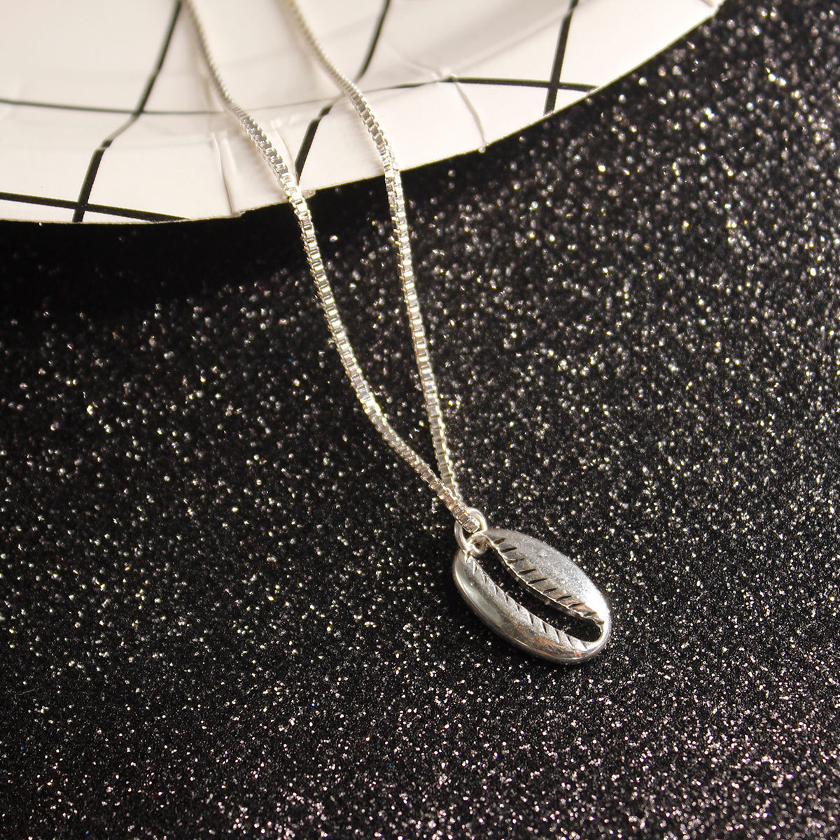 Necklace Classification Vacation Shell Shell Alloy Box Chain Pendant Necklaces Wholesale