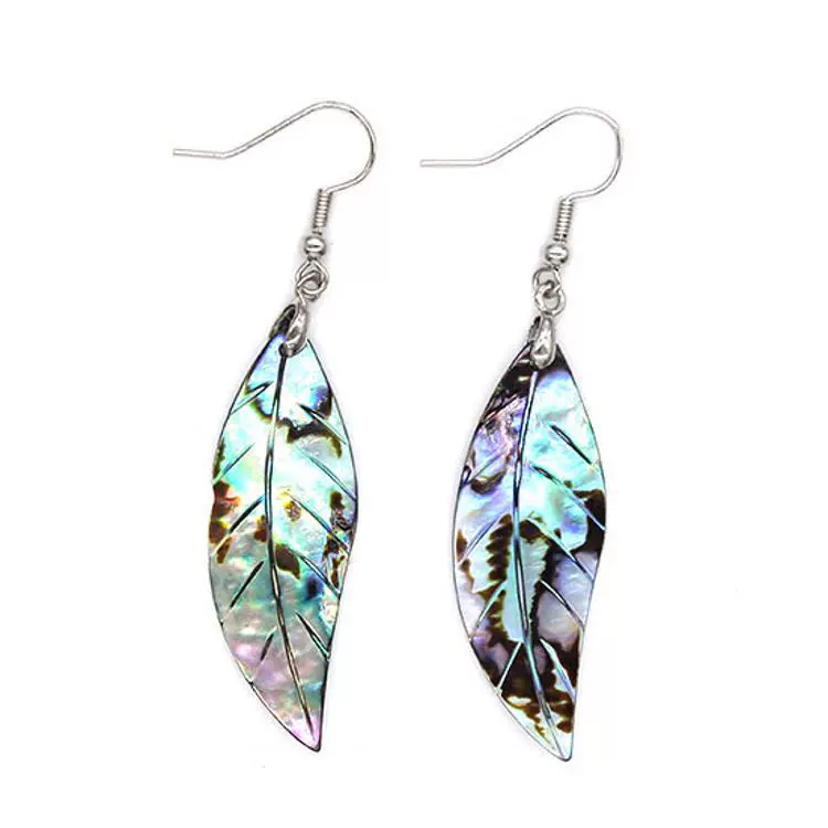 Fashionable organic carved earrings, accessory, European style, (Cross-border trading)