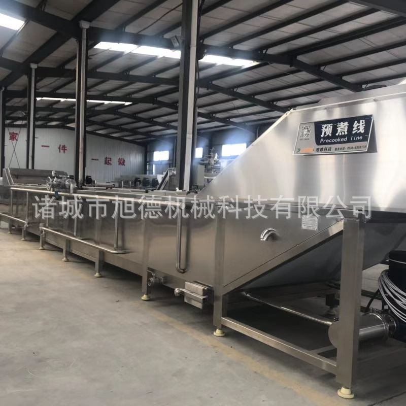 供应甜玉米蒸煮流水线果脯蒸煮机 速冻蔬菜杀青护色机现货