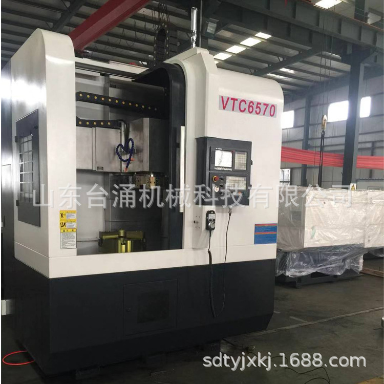 山东厂家供应产品数控立车单柱立式车床VTC6570数控立车