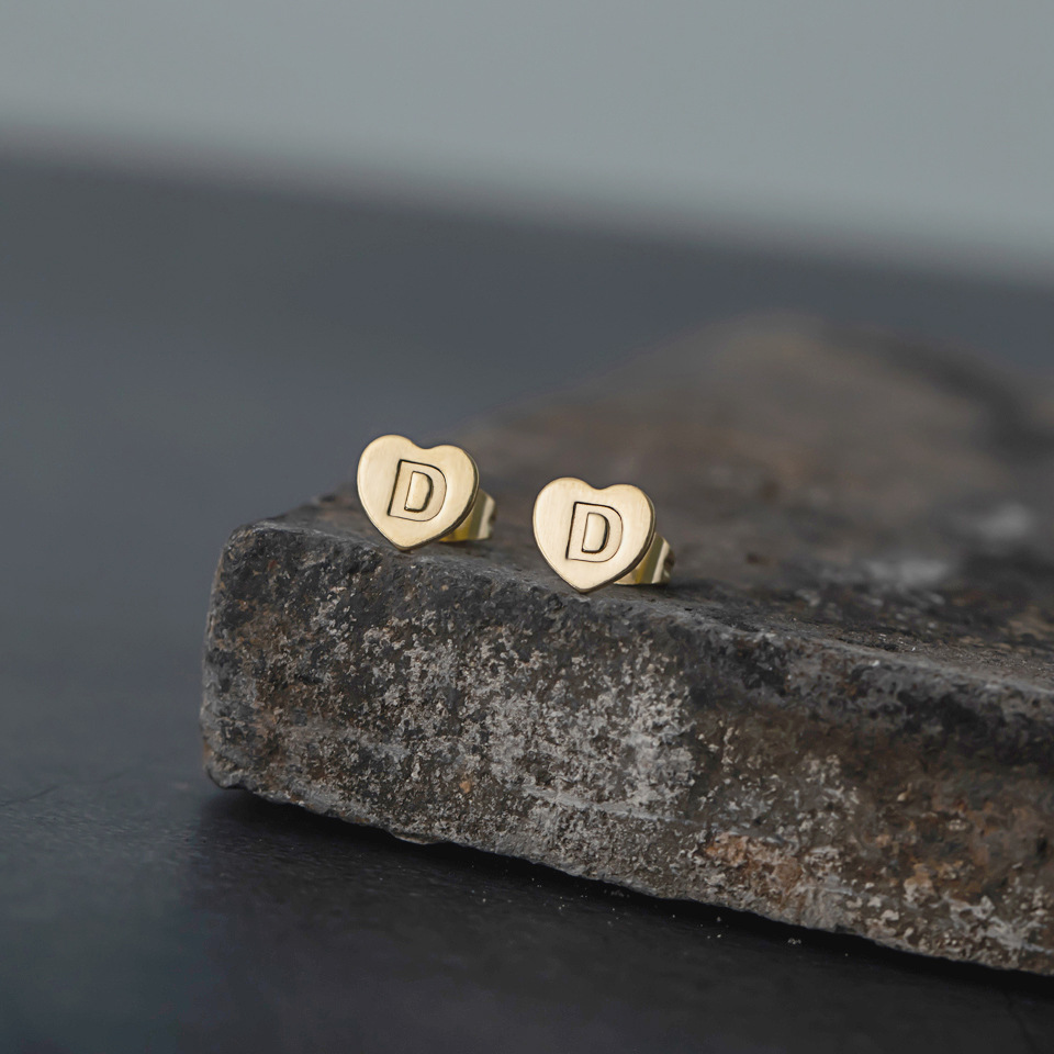 Nouvelles Boucles D&#39;oreilles Anglaises 26 Lettres display picture 23