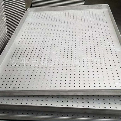 supply punching Tray sus Food grade Stainless steel punching Tray Customized Round Dry