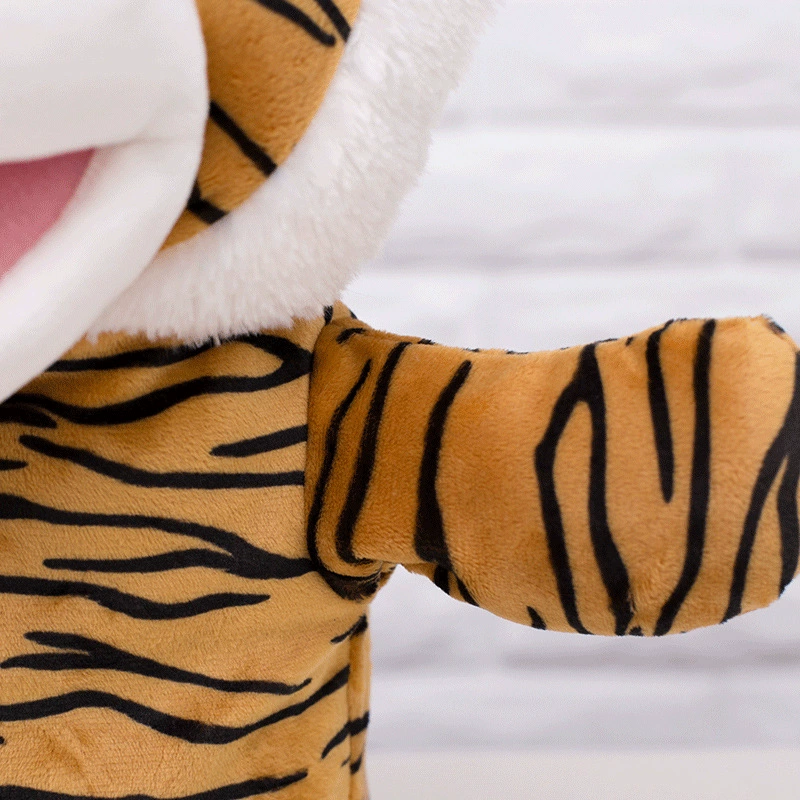 Hand puppet, plush toy, doll for kindergarten, interactive gloves, tiger