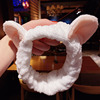 Headband for face washing, hair accessory with bow, internet celebrity