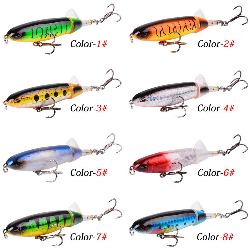 Floating whopper plopper fishing lures 10 Colors hard plastic baits Bass Trout Fresh Water Fishing Lure