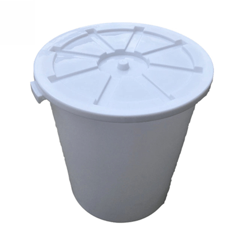 供应南昌120L塑料大白桶圆形塑胶大水桶酿酒发酵加厚胶桶带盖子