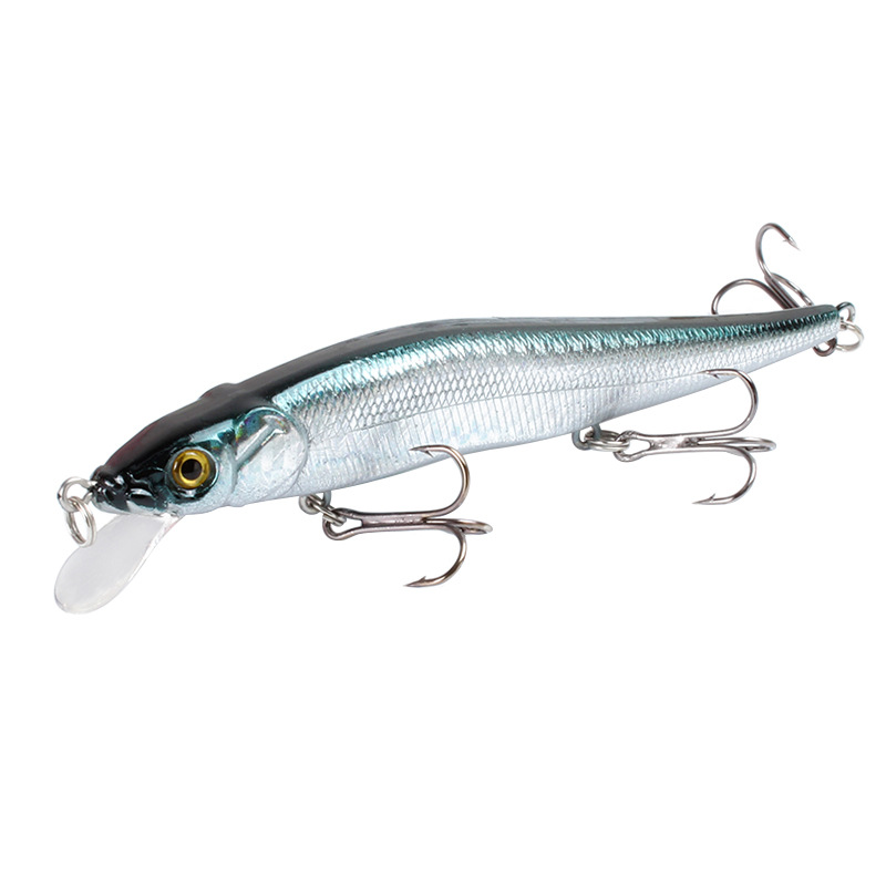 Sinking Minnow Fishing Lures 115mm14g Hard Plastic Baits Fresh Water Bass Swimbait Tackle Gear