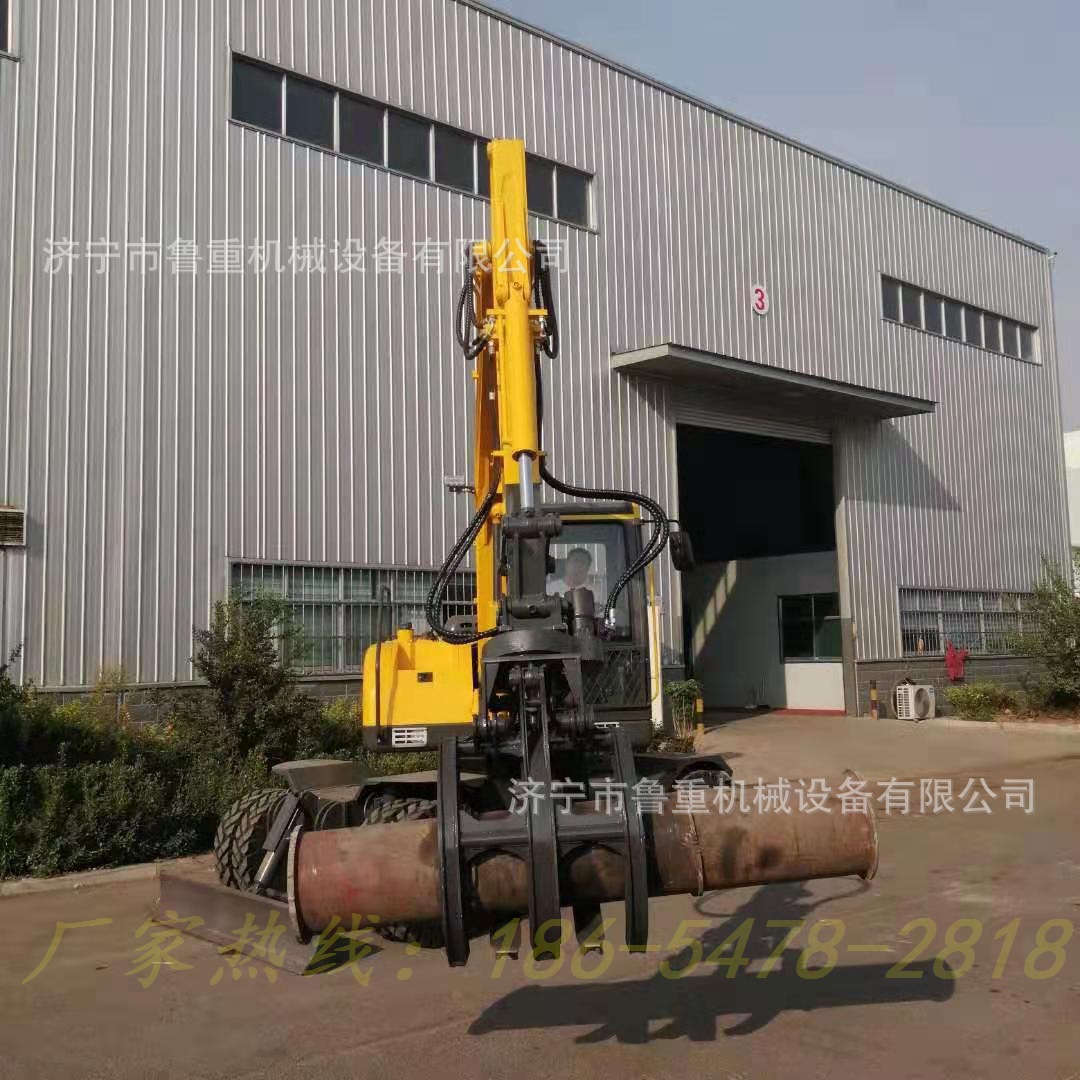 济宁轮式抓木机抓铁机抓棉花机玉柴动力质量售后保障