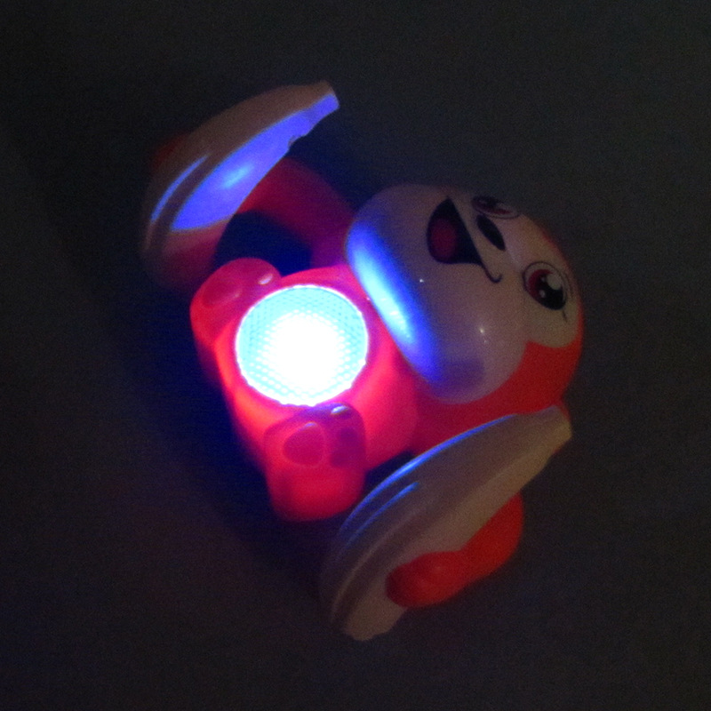 Tiktok mismo eléctrico Tumbling mono luz música control de voz inducción niños Venta caliente al por mayor juguetes