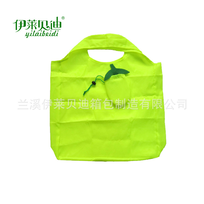 批发柠檬折叠袋 柠檬购物袋 柠檬收纳袋 促销礼品水果袋厂家定做