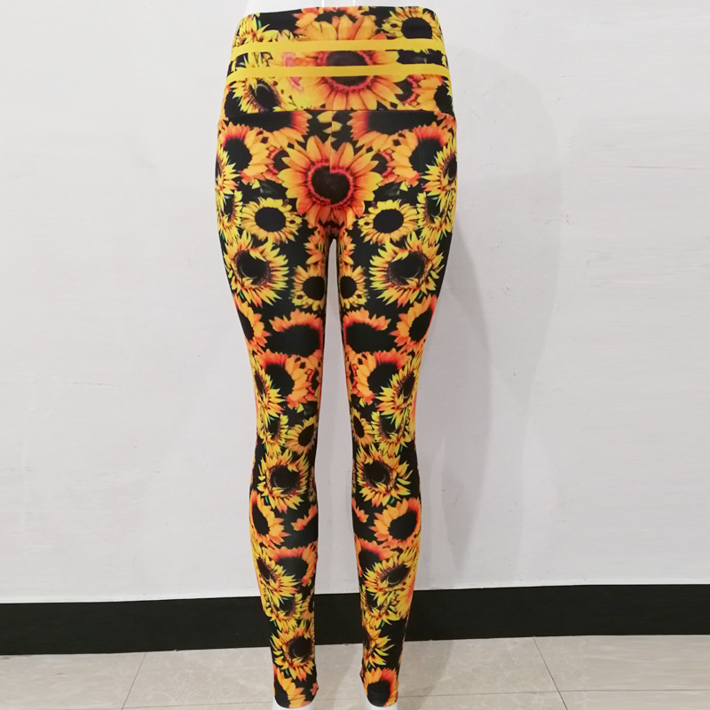 Leggings impression Tournesol - Ref 3425824 Image 4