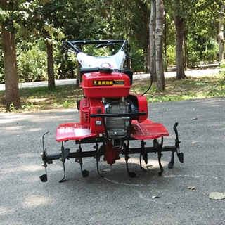 手扶四驱小型旋耕机 果园松土器田园翻土机 微耕机