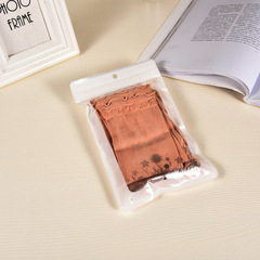 Manufacturer direct sales PET leggings clothing plastic self-sealing bag packaging bag transparent sock packaging bag wholesale