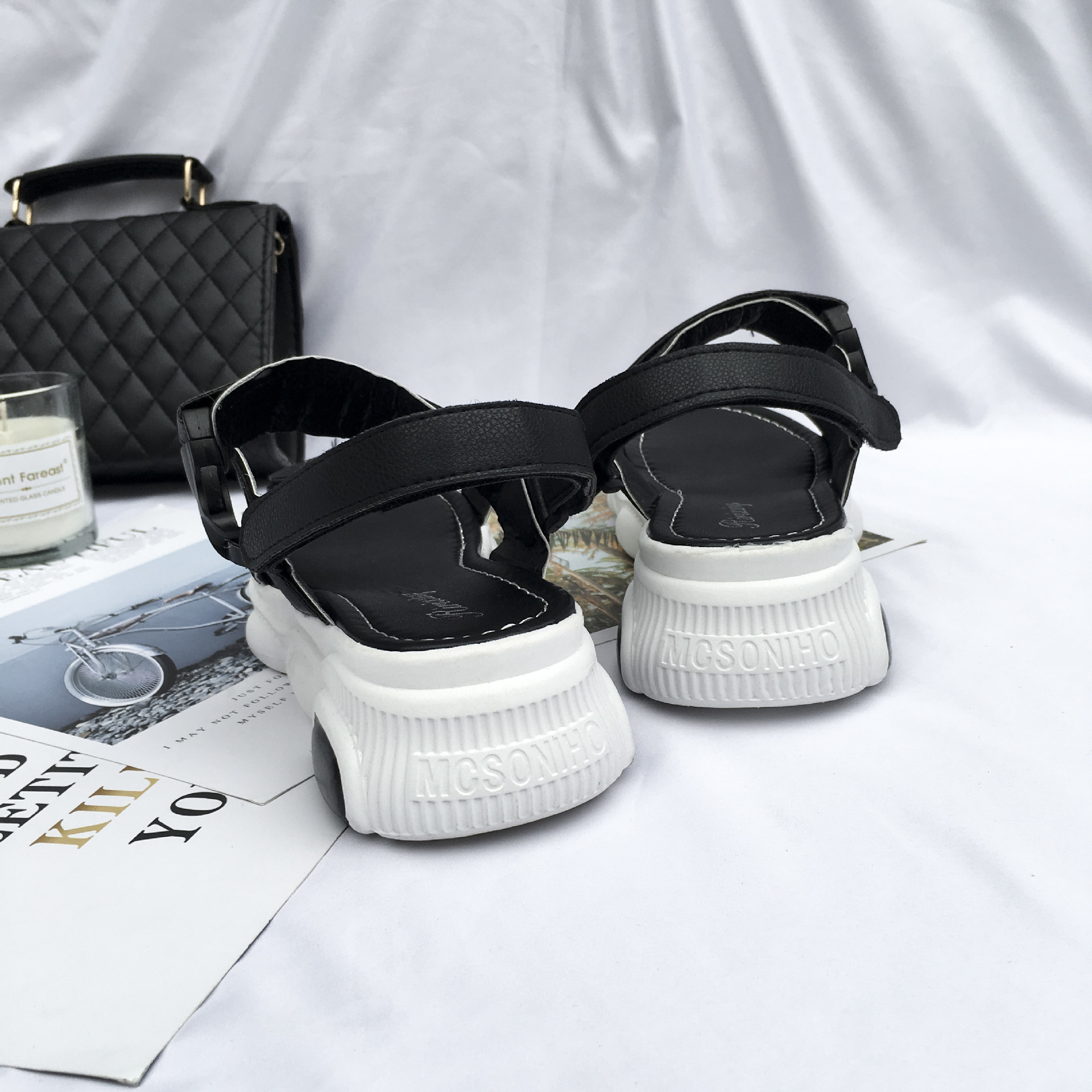 Chaussures été pour femme en Caoutchouc - Ref 3346716 Image 40