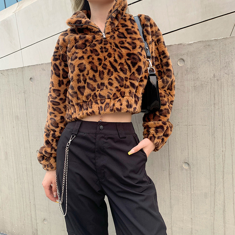 Leopard Print Sweatshirt