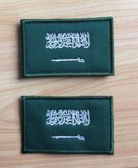 Outdoor Embroidered Ribbon Sticker Flag Punch Beautiful Custom Embroidery Badges Embroidery Hot Selling Fabric Stickers Wholesale Magic Badges Cross-border Goods