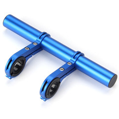 Bike handlebar extender, extension bar, bike light flashlight holder, cycling equipment