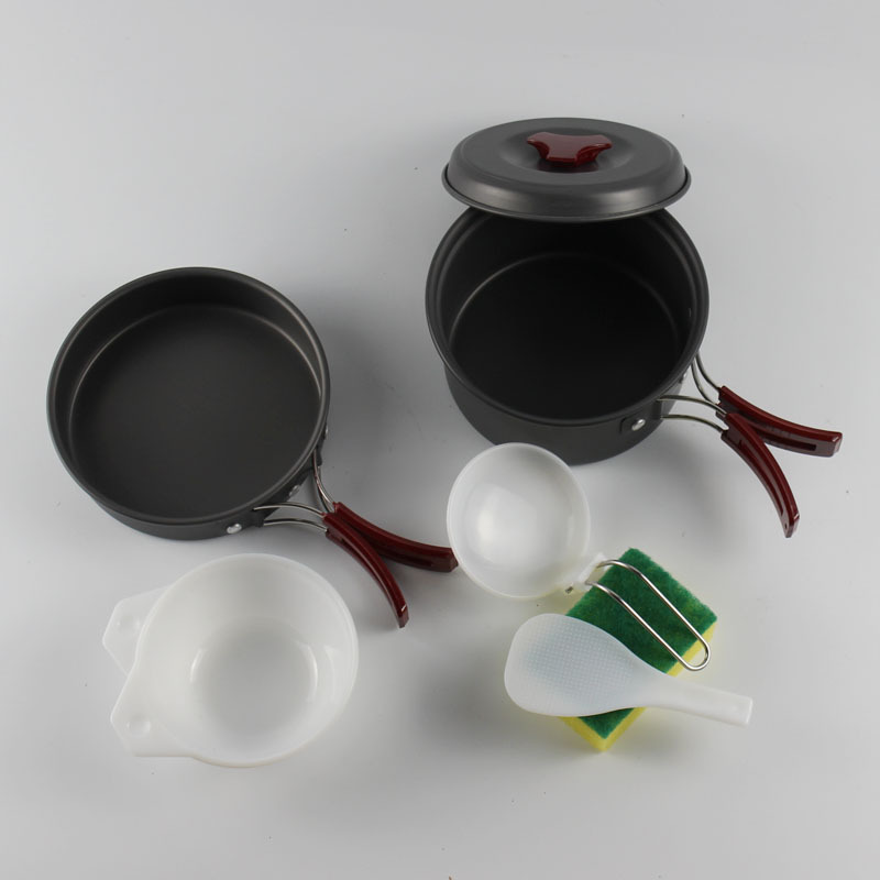 portable Soup pot multi-function Camp Jacketed kettle outdoors Cooking utensils antioxidant Aluminum Cookware Electricity supplier Explosive money Saucepan