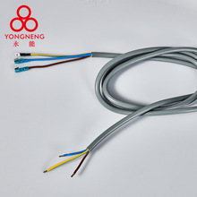 Ac cable Extension cord Mold power cable 3 1,5灰色圓線電源線