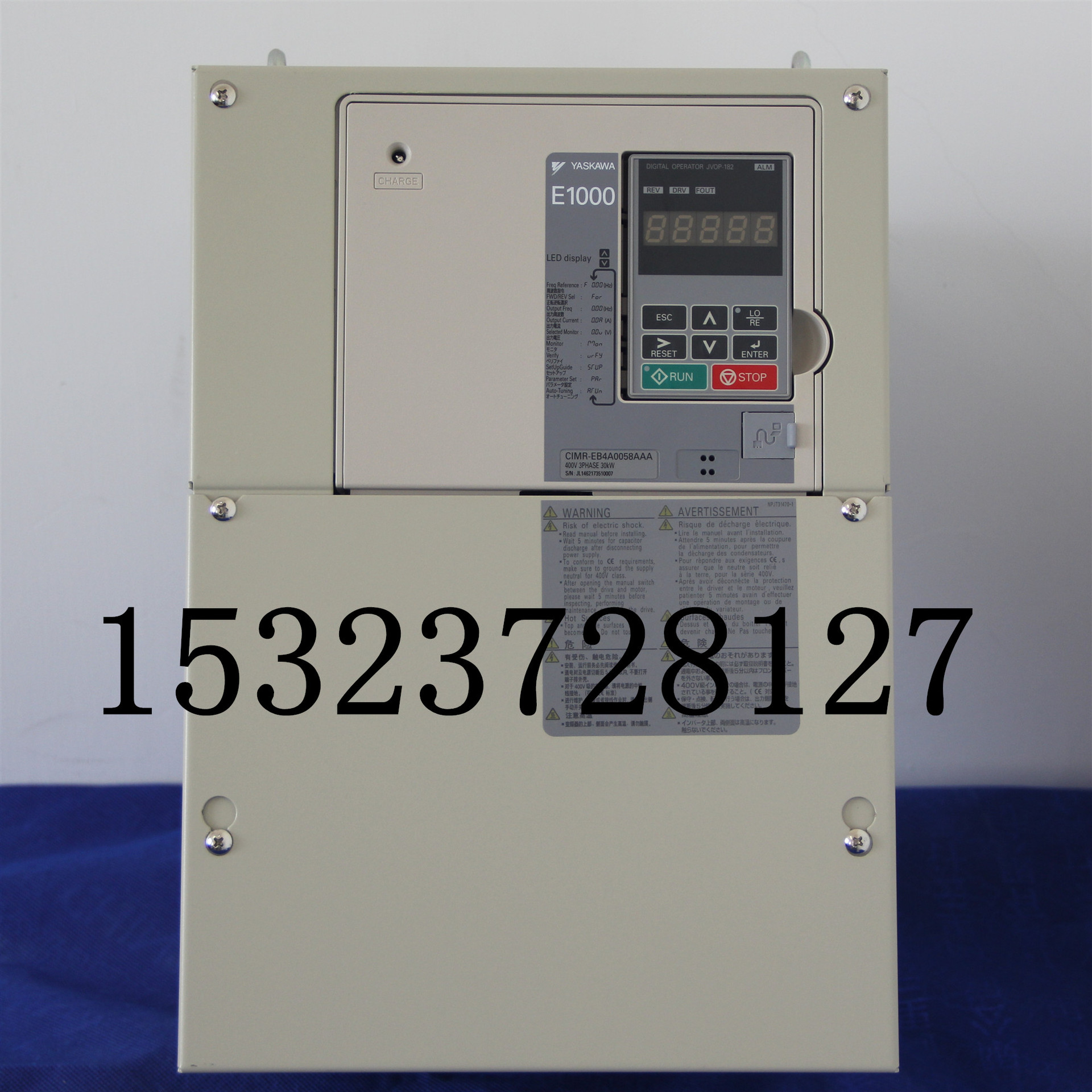 安川变频器CIMR-EB4A0139ABA特价75KW/3相380V全新原装正品现货供
